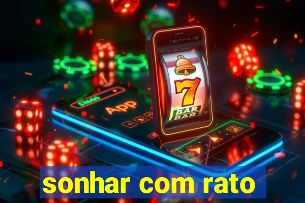 sonhar com rato